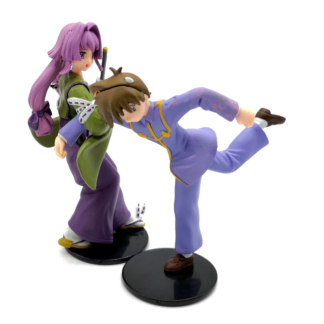 Maburaho RIN KAMISHIRO & KAZUKI SHIKIMORI 4" Mini Figure Set Anime Japan Toy