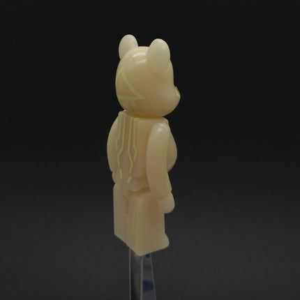 Medicom Bearbrick PUSHEAD SPIDER EYE 100% be@rbrick 2003 Glow in the Dark HMV