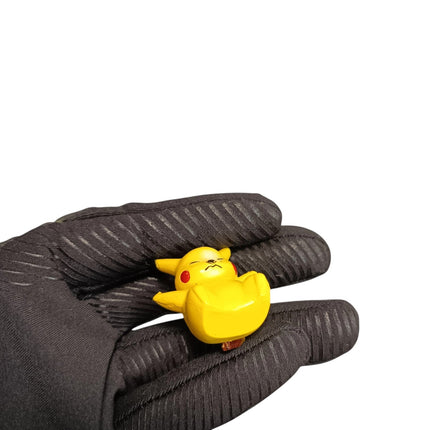 TOMY Auldey Pokemon Pikachu Eyes Closed – 1.5" CGTSJ Figure (Pre-Owned)