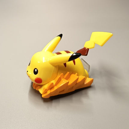 Pokemon Pikachu Choro Q Pull Back Car 1.5" Mini Figure – Takara (Pre-Owned)