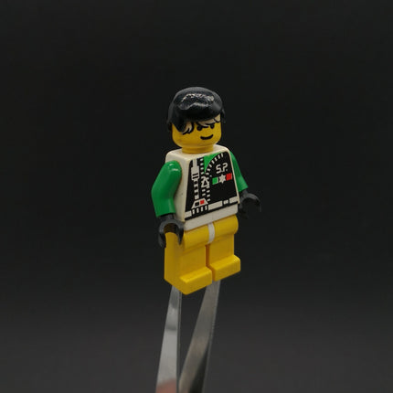 LEGO Minifigure Male Space Police 2 Chief – w Yellow Legs sp038 (Pre-Owned)