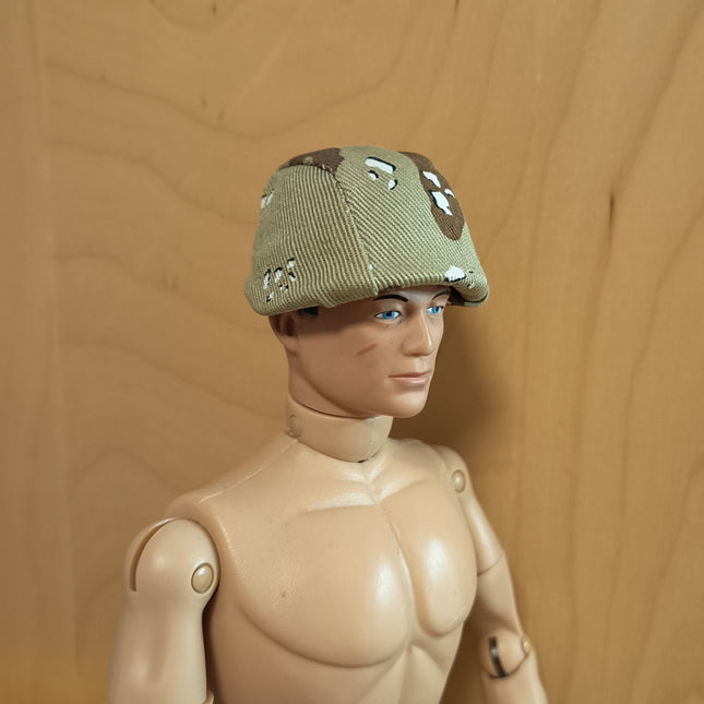 1/6 Scale Camo Helmet Fabric Covered – for 12" Soldier (Pre-Owned)