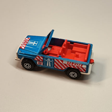 Majorette Mercedes Benz G Class Autoroute Highway Service – 1/43 Diecast Car (Pre-Owned)