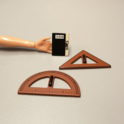 Teacher Protractor Geometry Miniature – Dollhouse Math Class (Pre-Owned)