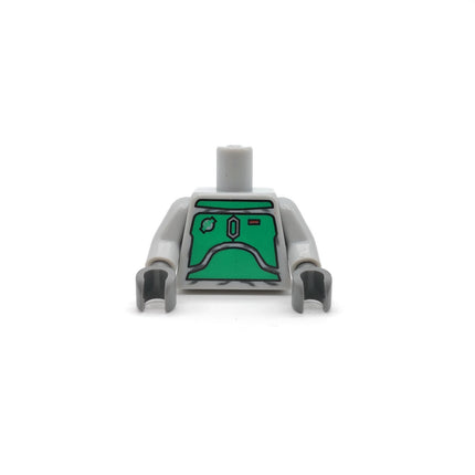 LEGO Star Wars Mandalorian Boba Fett Torso – Bluish Gray sw0002 (Pre-Owned)