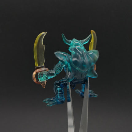 Dragon Quest IV BLUE ESTARK 2" Mini Figure CLEAR Monster Square Enix Rare
