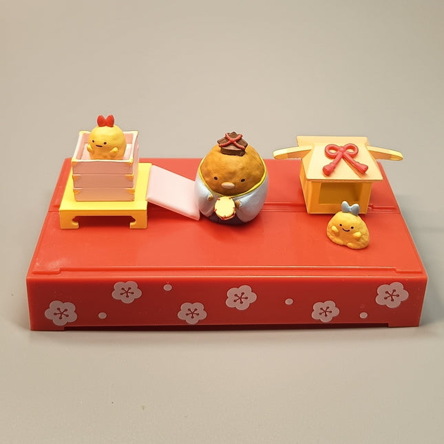 Re-Ment Sumikko Gurashi Hinamatsuri #5 Tonkatsu & Agekko Figure (Pre-Owned)