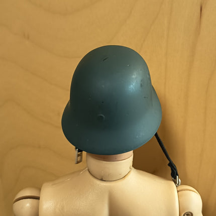 1/6 Scale WW2 German Helmet with Strap – 12" Action Figure Hat (Pre-Owned)
