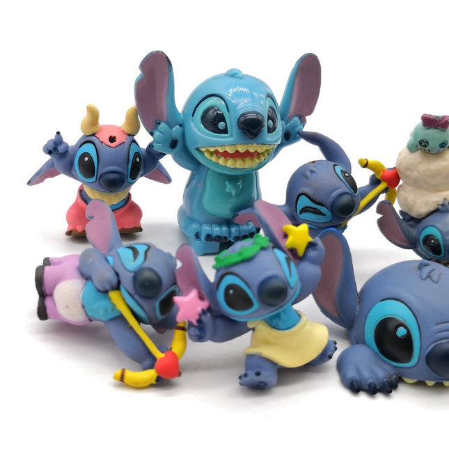 Stitch Zodiac 1" Mini Figures – Lilo & Stitch Lot of 7 (Pre-Owned)