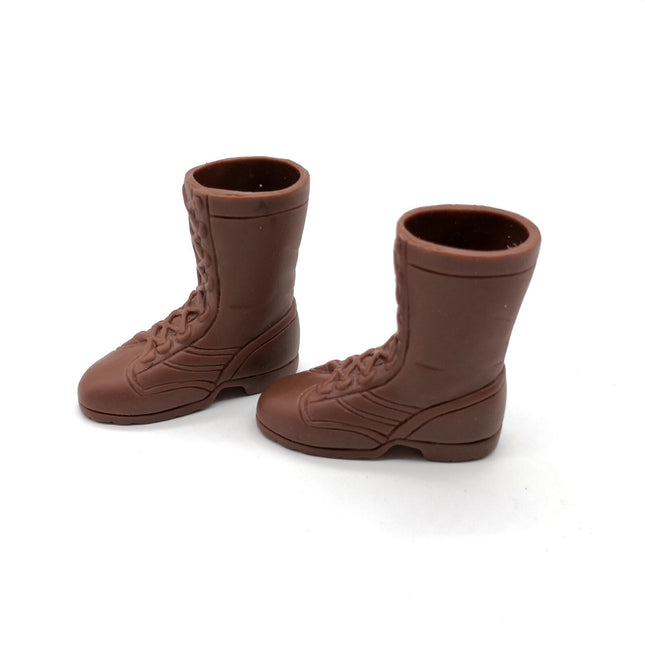 1/6 Scale Male Brown Military Combat Boot – for 12" Figure (Pre-Owned)