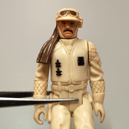 Vintage Star Wars 1980 Hoth Rebel Commander – 3.75" Figure (Kenner LFL HK, Pre-Owned)