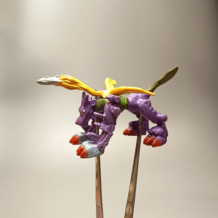 Digimon MetalGarurumon 1" Mini Figure Digital Monster Loose Toy READ DESCRIPTION