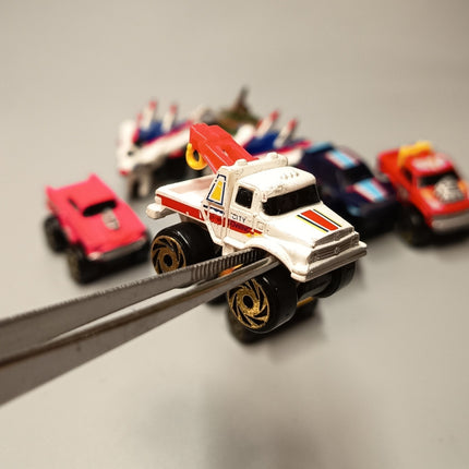 Monster Truck Jet Plane – Road Champs Lot of 9 (Micro Machines, Pre-Owned)
