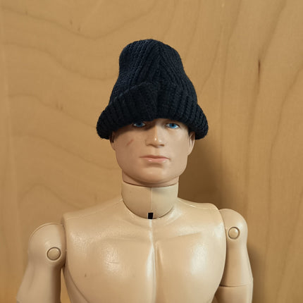1/6 Scale Black Beanie Hat Cap – for 12" Action Figure (Pre-Owned)