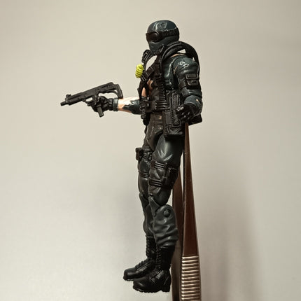 GI Joe Snake Eyes V32 with Weapon – 3.75" Figure (Hasbro ARAH 2008, Pre-Owned)