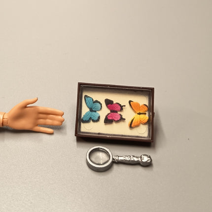 Re-Ment Miniature Butterfly Display – Antique Decor (Pre-Owned)