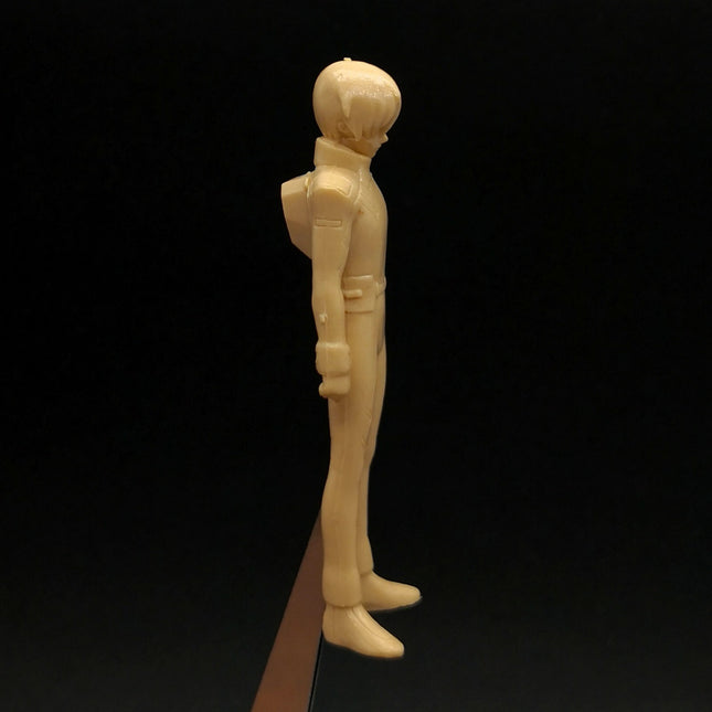 Gundam SEED 1/20 Kira Yamato Unpainted 3" Figure – Model Kit Loose (Pre-Owned)