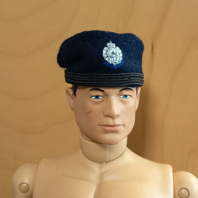 1/6 Scale Hong Kong Police Beret Cap – Tactical Unit Hat for 12" Figure (Pre-Owned)