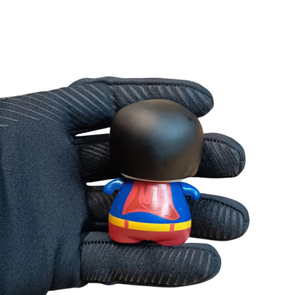 CIBOYS as SUPERMAN SUPERHERO 2" Figure Mascot DESIGNER TOY Collectible