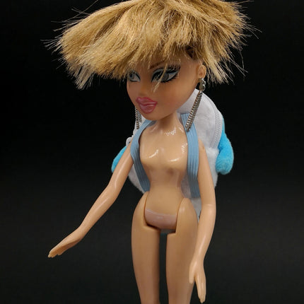 Blue Plush Dolphin Backpack Bag – Bratz Doll Fashion Accessory (Pre-Owned)