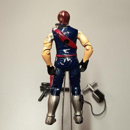 GI Joe 1985 Xamot w Sky Hook & Gun V1 – 3.75" Figure (Hasbro ARAH, Pre-Owned)