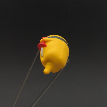 Sanrio Gudetama The Lazy Egg Holding Push Pin – 1" Cake Topper (2016, Pre-Owned)
