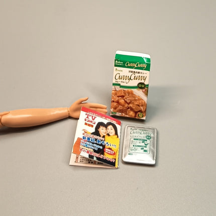Re-Ment Miniature Curry Pack with Box – Convenience Store 2006 Series (Pre-Owned)