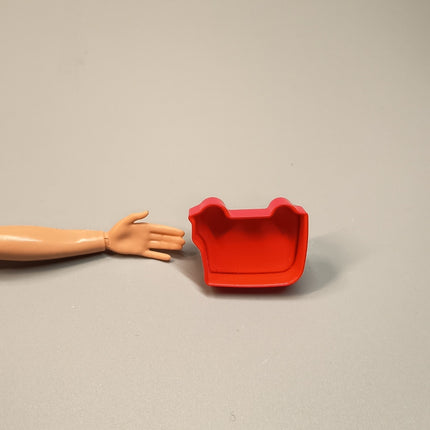 Re-Ment Miniature Red Truck Tray Case 1" – Dollhouse Kitchen (Pre-Owned)