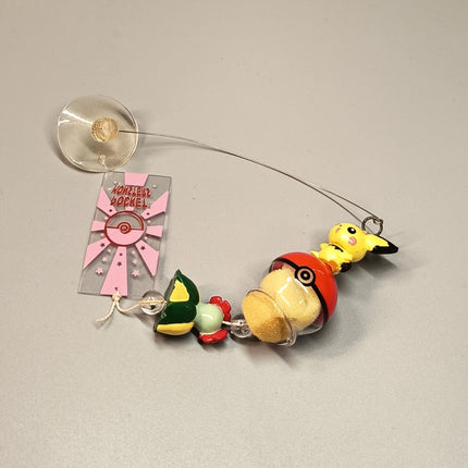 Pokemon Pichu & Bellossom Wind Chime – Hanging Decor (Banpresto, Pre-Owned)
