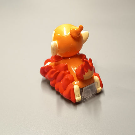 Pokemon Chimchar Choro Q Pull Back Car 1.5" Mini Figure – Gift (Pre-Owned)
