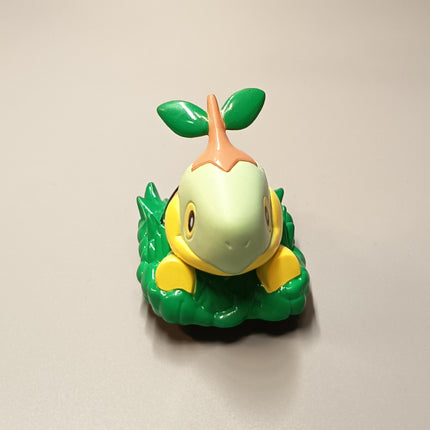 Pokemon Turtwig Choro Q Pull Back Car 1.5" Mini Figure – Takara (Pre-Owned)