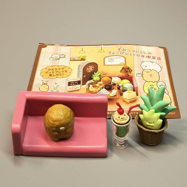 Re-Ment Sumikko Gurashi Restaurant Cafe #4 Tonkatsu with Sofa (Pre-Owned)