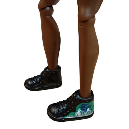 1/6 Scale Male Black & Green Sneaker Shoes – for Ken & Fresh Squad (Pre-Owned)