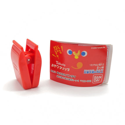 TOHATO Original Red 1.5" STATIONERY CLIP Miniature Capsule Toy Dollhouse Rare