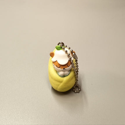 Sanrio Corocorokuririn Swaddle Baby – 1.25" Keychain (2022) (Pre-Owned)