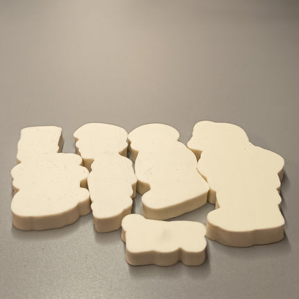 The Simpsons CLASSMATES ERASERS Lot of 4 Mini Figure 2008 Fox Toy RALPH NELSON