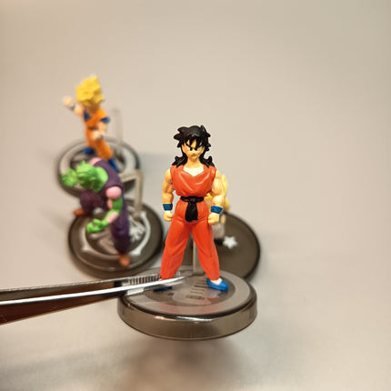Dragon Ball SON GOKU YUMCHA PICCOLO Mini Figure Lot of 4 Full Color Toy Bandai