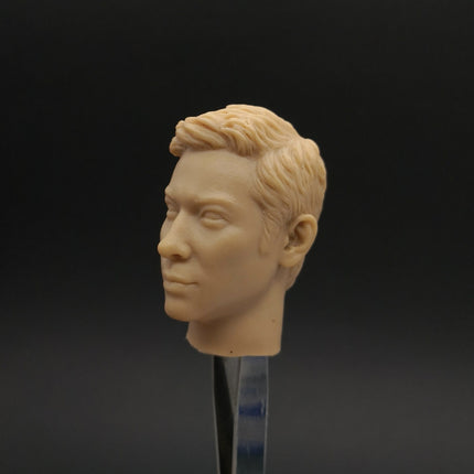 1/6 Scale Male Unpainted Head Sculpt – Andy Lau Model (Pre-Owned)