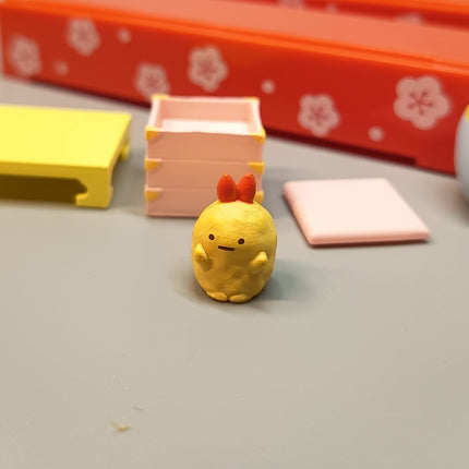 Re-Ment Sumikko Gurashi Hinamatsuri #5 Tonkatsu & Agekko Figure (Pre-Owned)