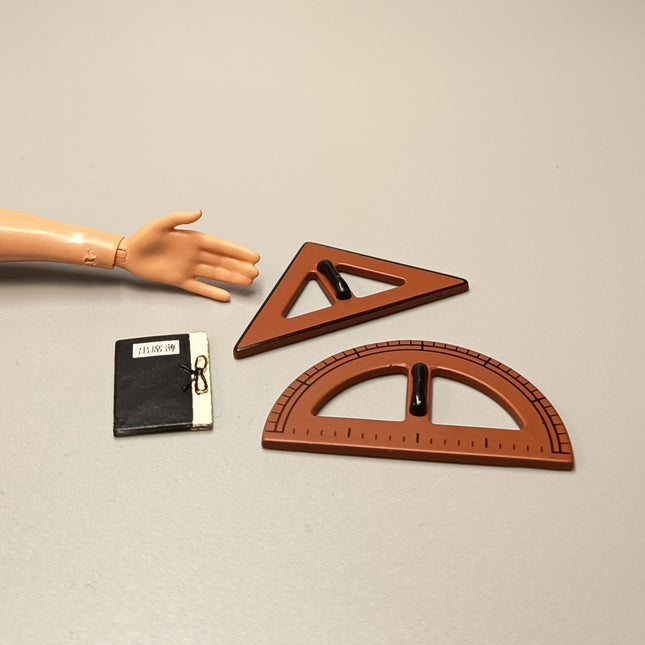Teacher Protractor Geometry Miniature – Dollhouse Math Class (Pre-Owned)