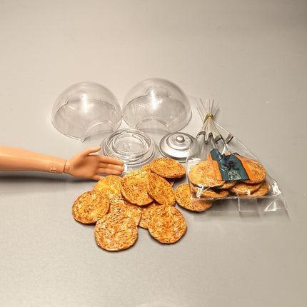 Re-Ment 3 O'Clock Snack Rice Cracker with Jar – 2004 Miniature Food (Pre-Owned)