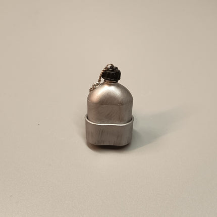 1/6 Scale WW2 Silver Canteen with Cup – for 12" Soldier (Pre-Owned)