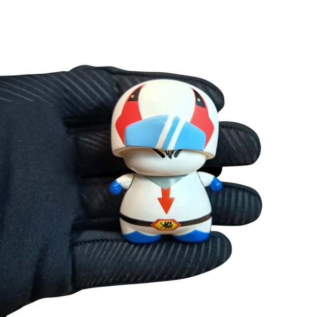 CIBOYS as GATCHAMAN 2" Mini Figure Vinyl DESIGNER TOY Superhero Red Magic