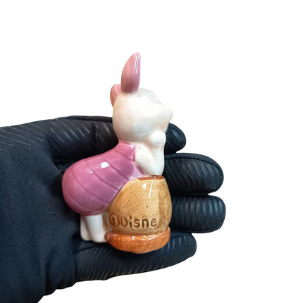 Disney Piglet 3" Ceramic Figurine – Winnie the Pooh (Pre-Owned)