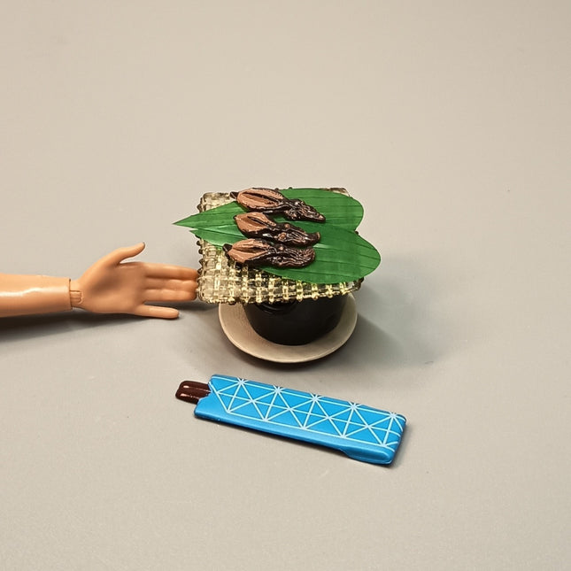 Re-Ment Size BBQ Squid Japanese Dish 1" – Dollhouse Kitchen (Pre-Owned)