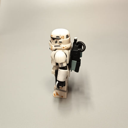 Star Wars Kubrick Sandtrooper w Backpack – 2.5" Mini Figure Medicom 2003 (Pre-Owned)