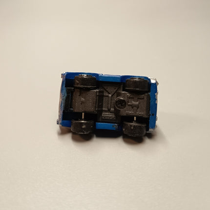 Micro Machines 1992 Turbo Wheels Hot Rod #2 Blue – w Normal Chassis (Rare, Pre-Owned)