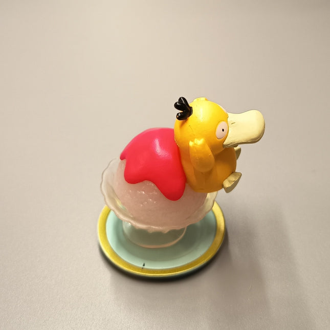 Pokemon Yummy Sweets Mascot Psyduck Dessert Mini Figure – TOMY (Pre-Owned)