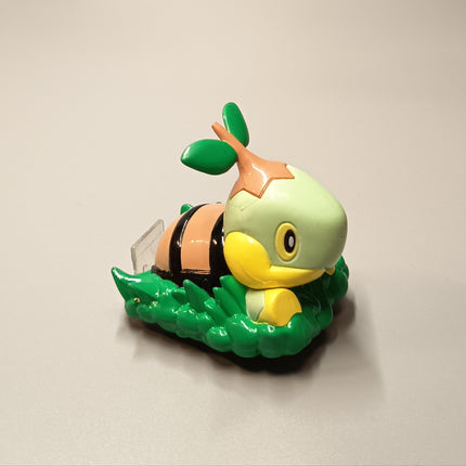 Pokemon Turtwig Choro Q Pull Back Car 1.5" Mini Figure – Takara (Pre-Owned)