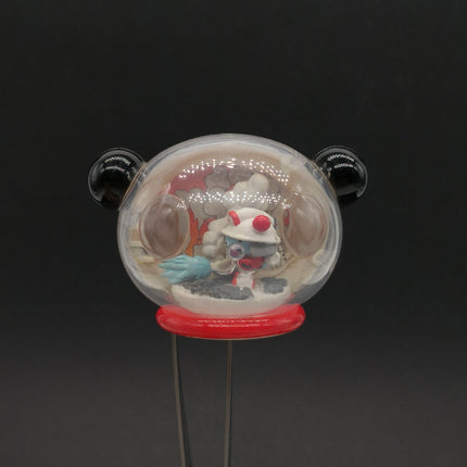 Robonimal PANDA-Z Mazinger MINIATURE RESCUE BEAR 1.5" Diorama Figure MegaHouse